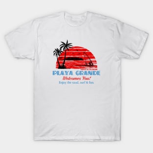 Red Sun - Playa Grande T-Shirt